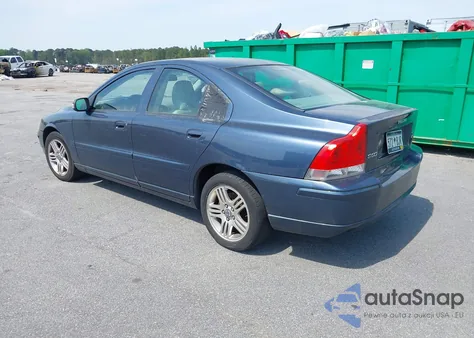 2008 Volvo S60 2.5T z USA, uszkodzony, nr VIN YV1RS592482671412